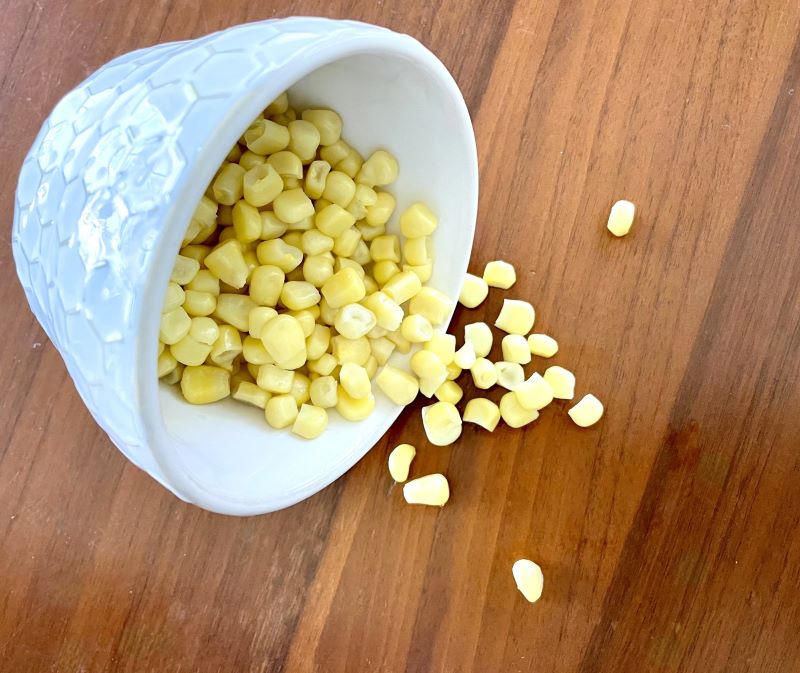 You can make the corn salad using frozen corn