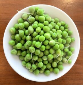 Cooked Fresh Peas