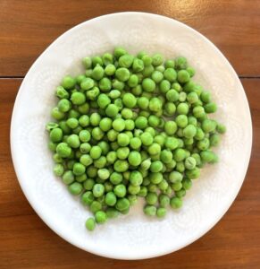 Cooked Frozen Peas