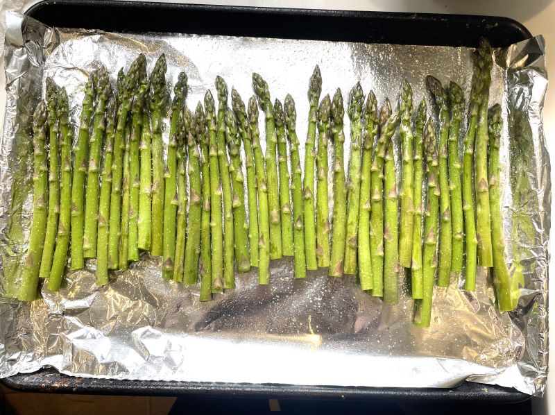 quick asparagus prep