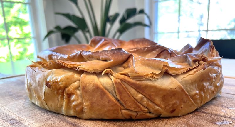 Spanakopita herb pie