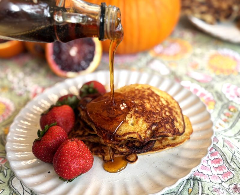 Delicious cornbread pancakes