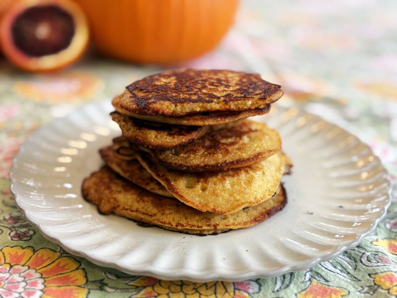 Buttermilk Cornbread Pancakes