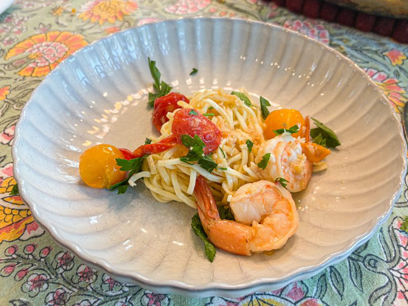 lemon butter shrimp pasta